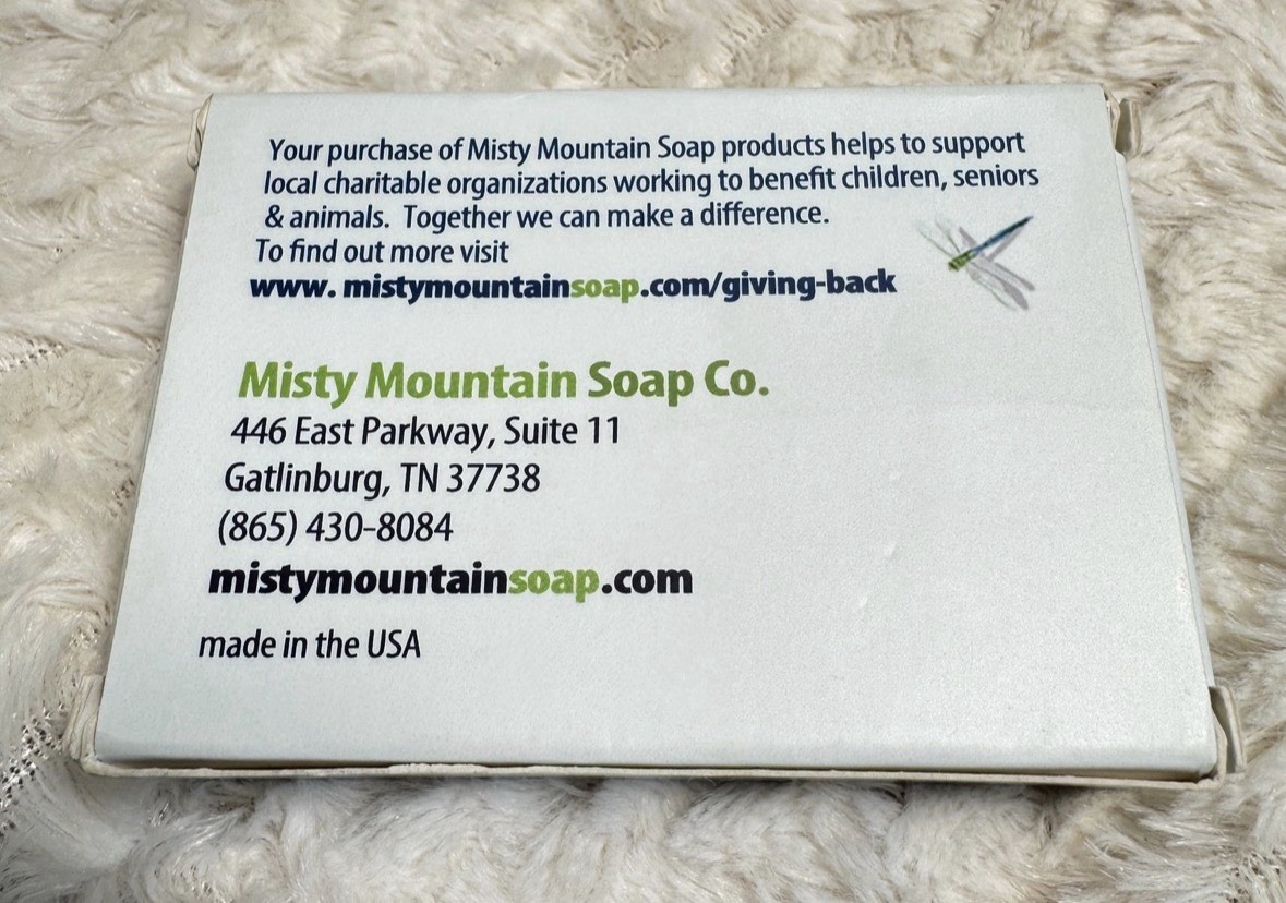 Misty Mountain Soap Co. Pumpkin Patch Handcrafted Bar Soap – 4oz – New