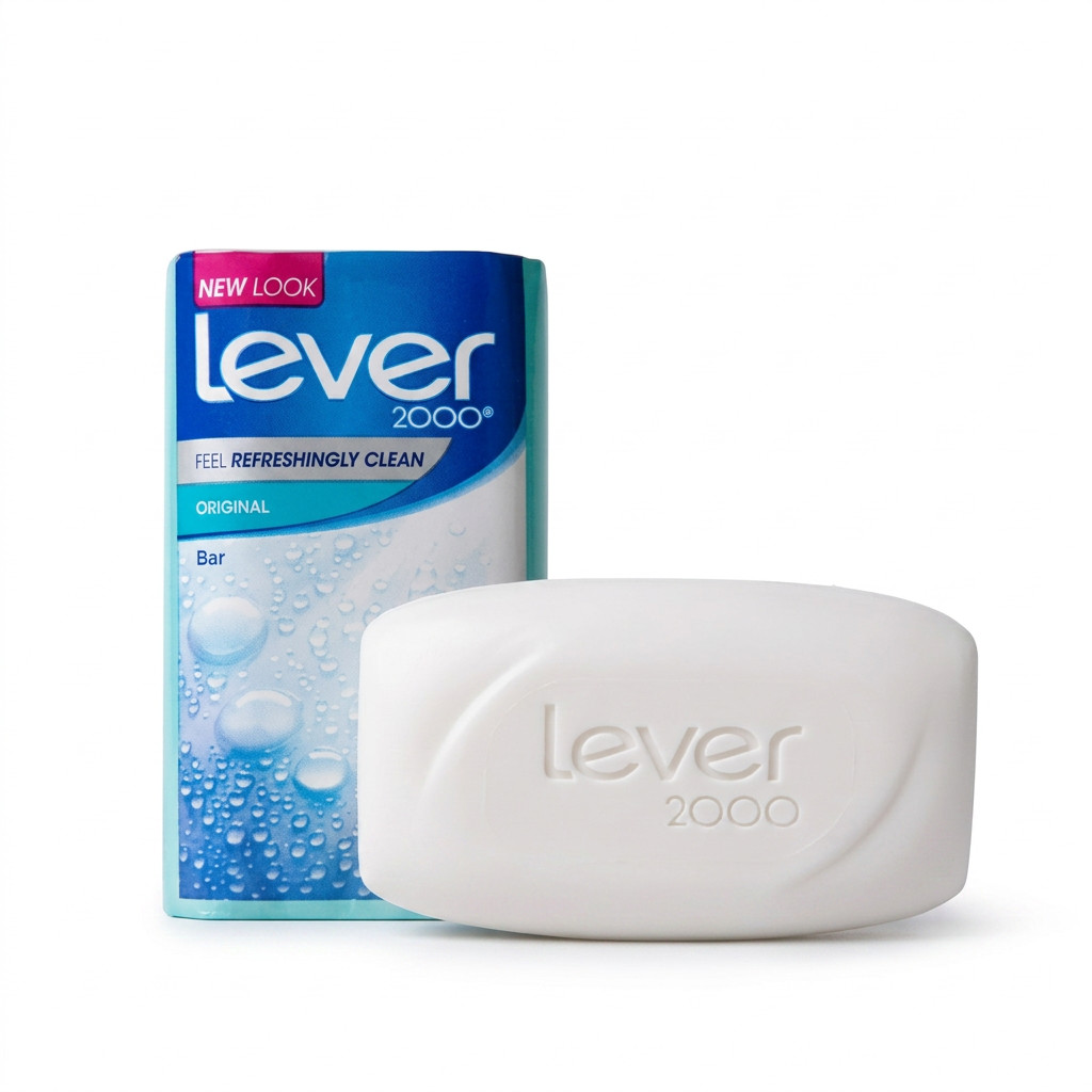 Lever 2000 Original Healthy Fresh Skin Bar Soap Boxed, 3.75 oz Each – New