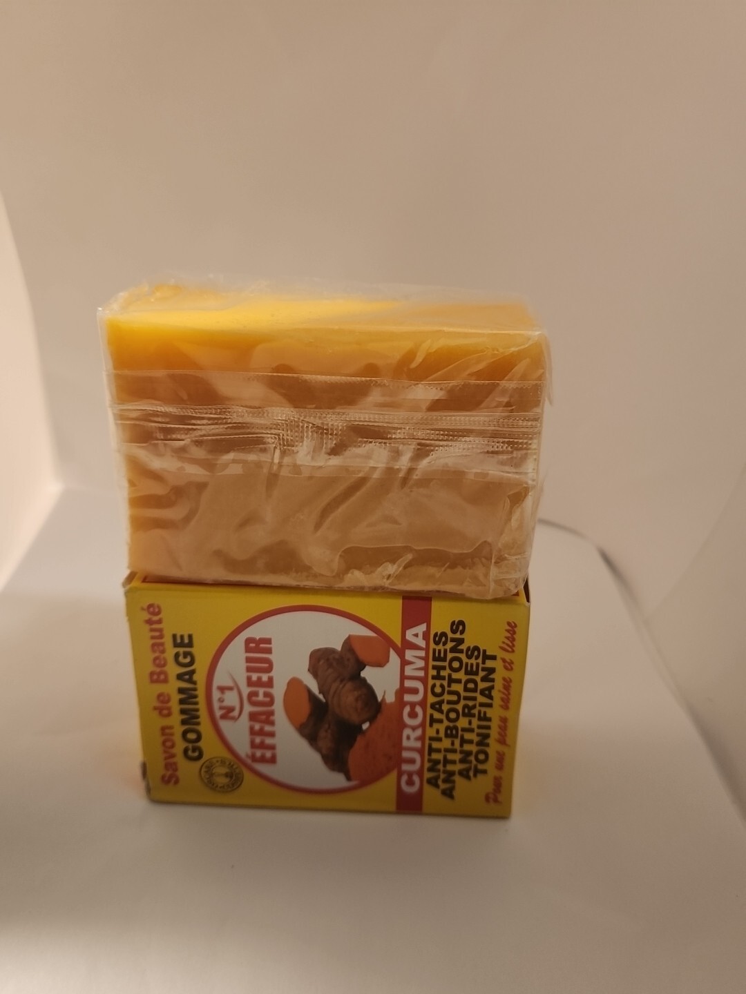 1×TUMERIC Soap Toniflying Glow Anti-Wrinkle ,Brighten All skin types 225g 7.5oz