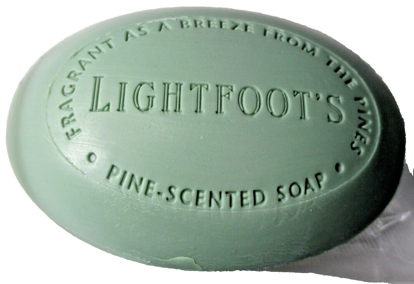 Lightfoots Fragrant Pine Bar Soap Hard Milled & Moisturizing 10-Pack 5.8 oz