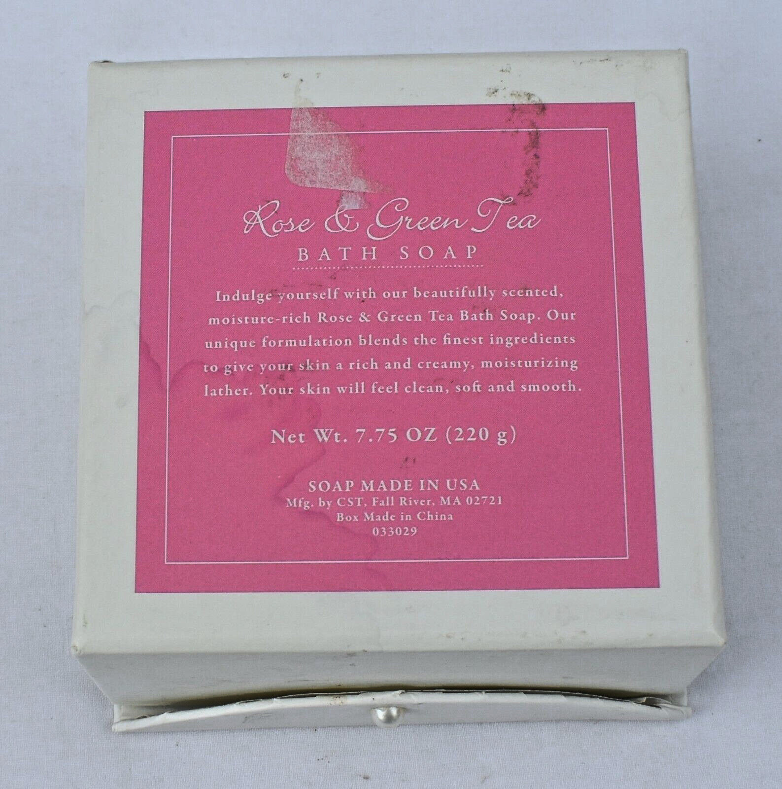 CST – ROSE & GREEN TEA Bath Soap – 7.75 oz