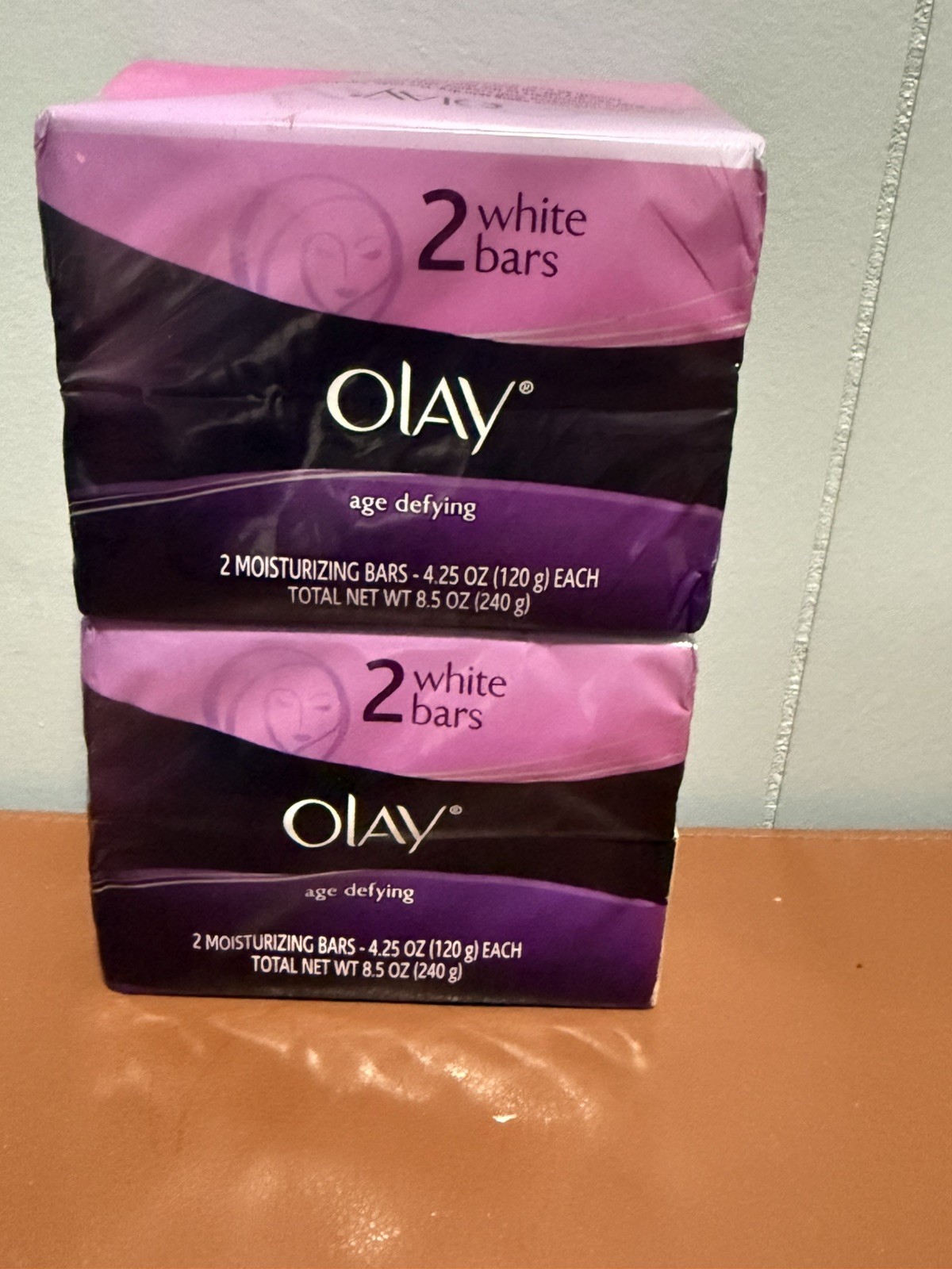 Olay Age Defying Moisturizing Bars 2 Count 4.25 oz. Each (Pack of 2)