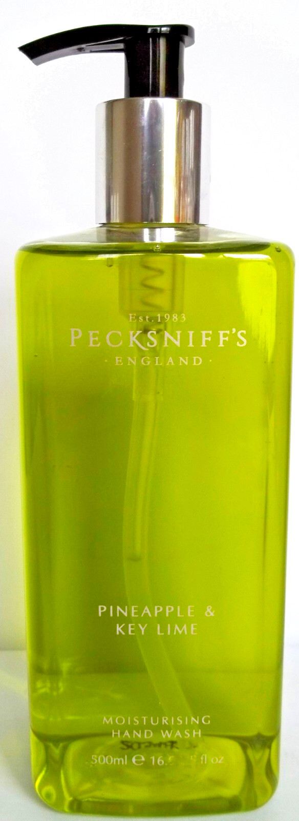 PECKSNIFF’S England PINEAPPLE & KEY LIME Hand Wash, 16.9 fl. oz, NEW
