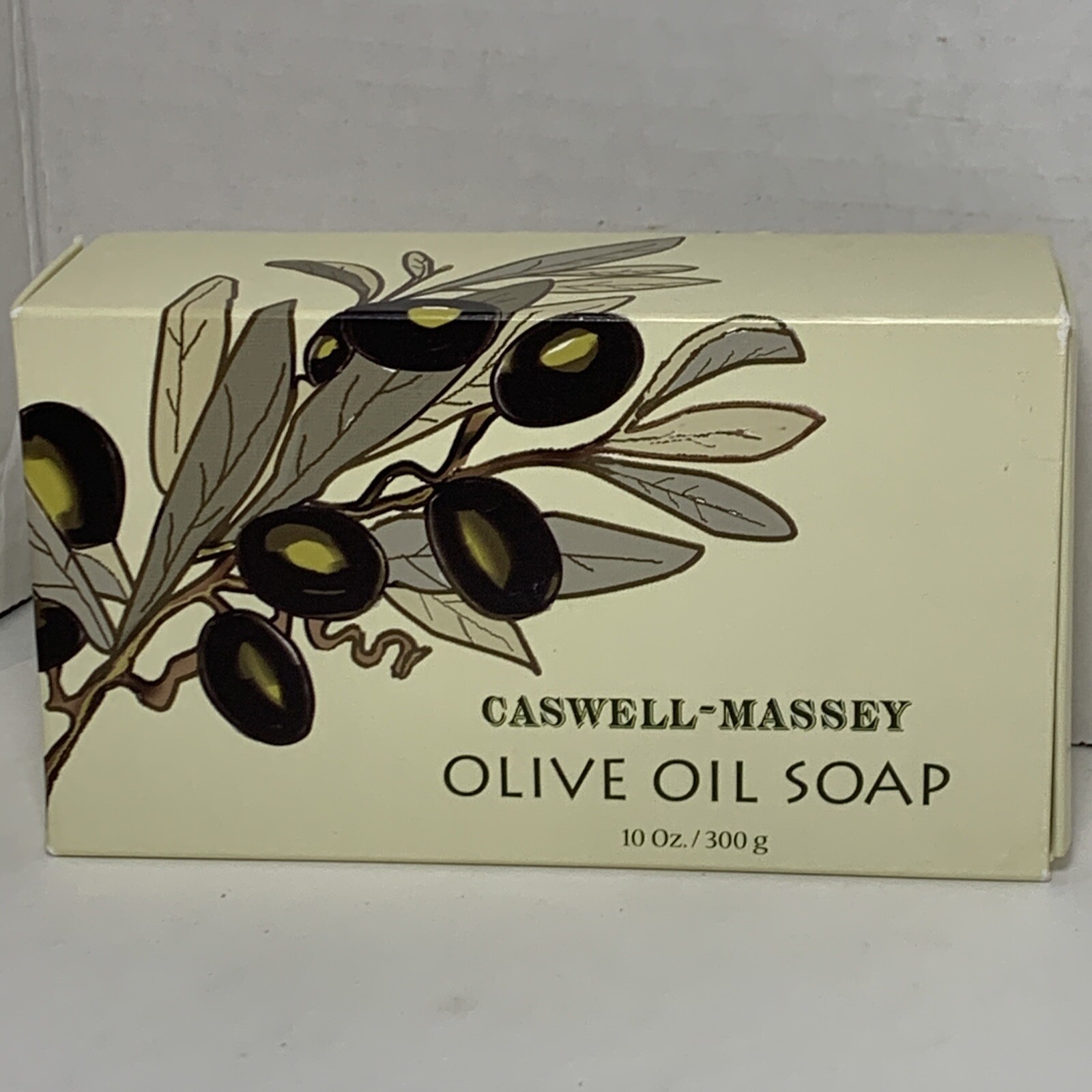 CASWELL MASSEY Olive Oil Soap Bar Jumbo Size 10oz NIB Sealed Triple Milled