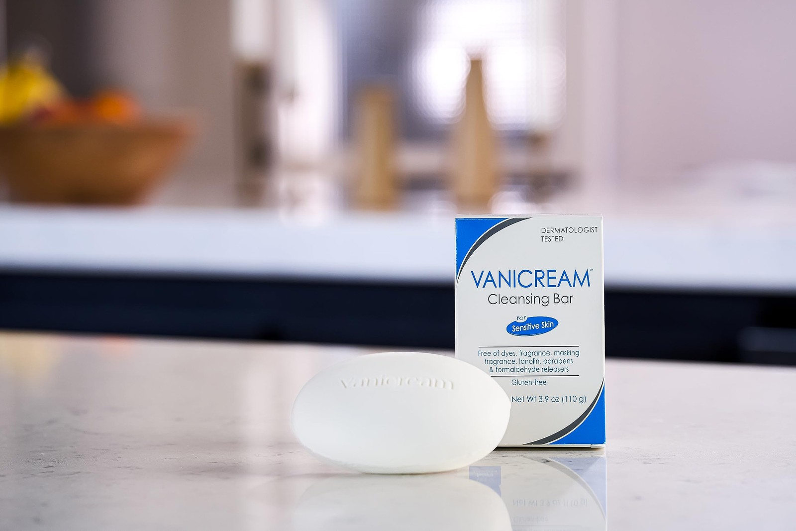 Vanicream Cleansing Bar | Fragrance, Gluten and Sulfate Free | For Sensitive