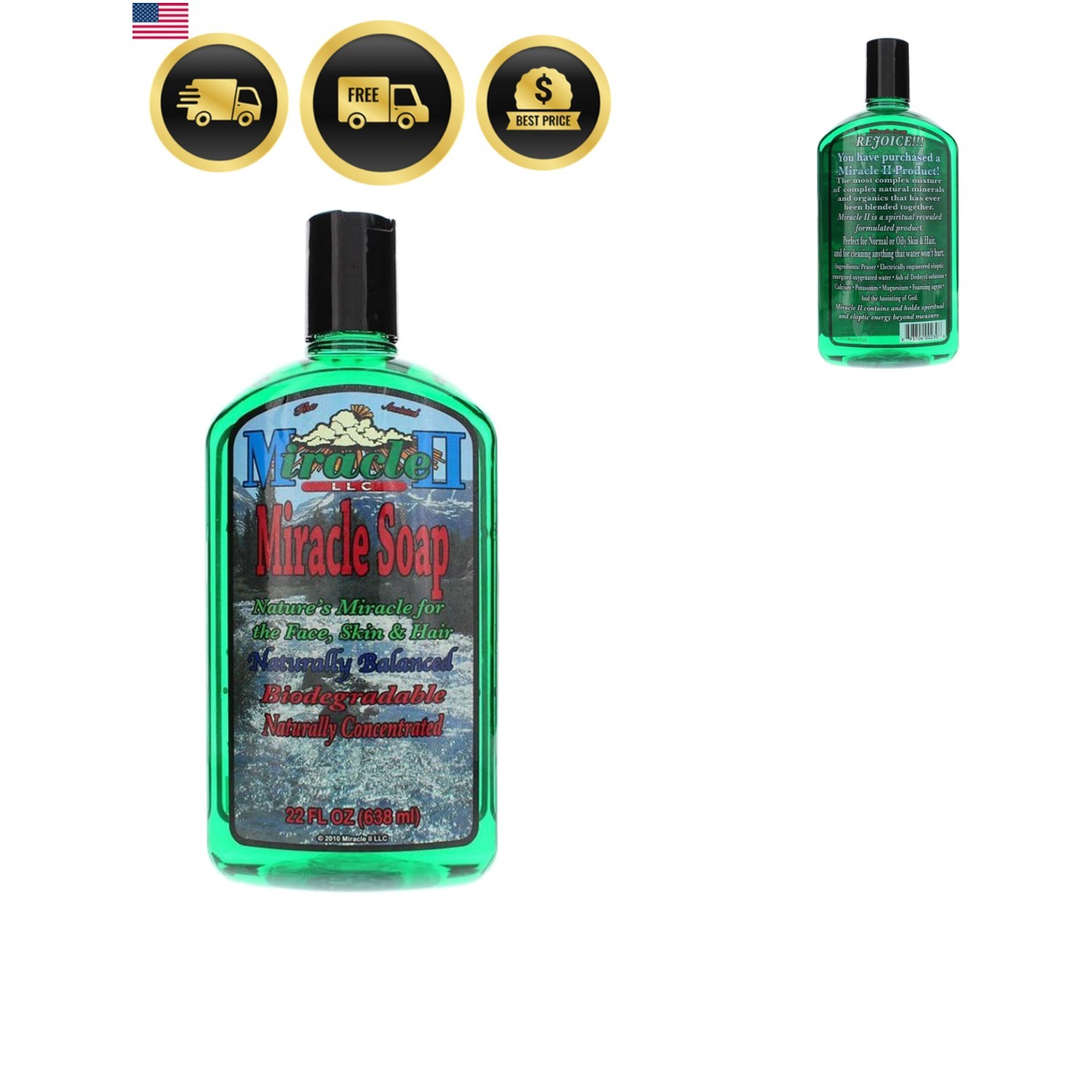 Regular Soap 22 Oz Miracle 2