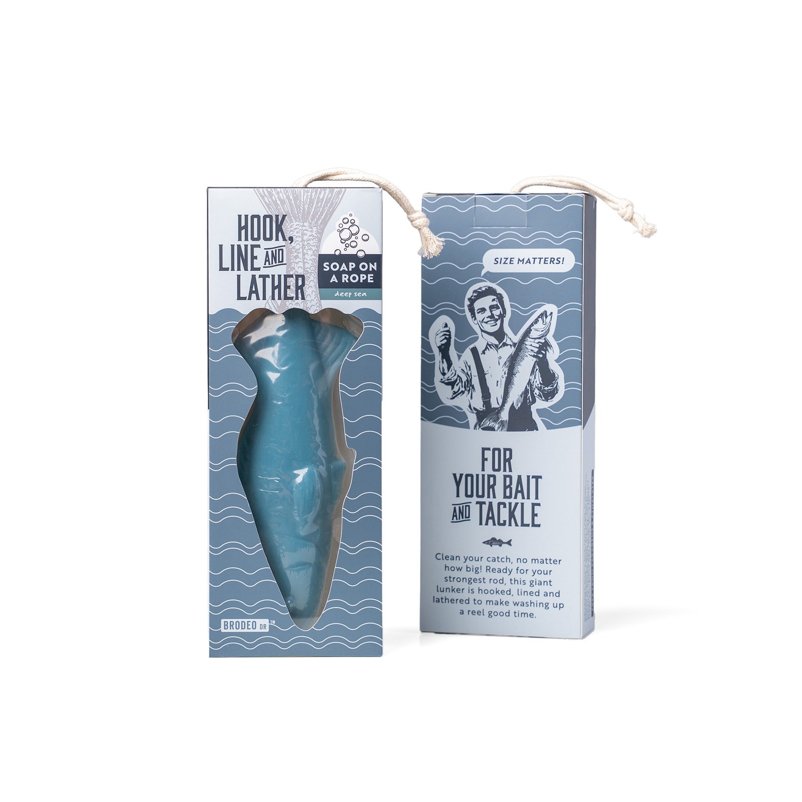 Brodeo Drive Hook Line and Lather Body Soap On A Rope