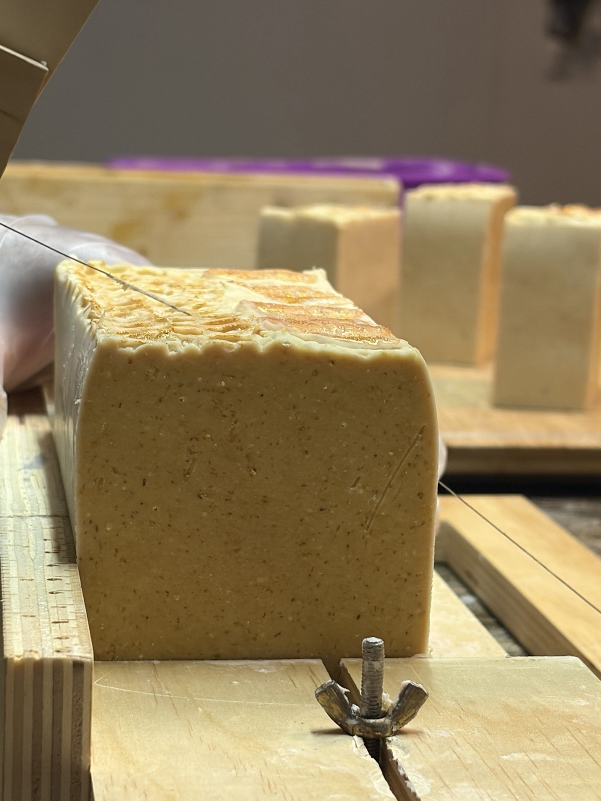 Handmade soap Goat’s milk with oats and honey Natural 5–6 oz