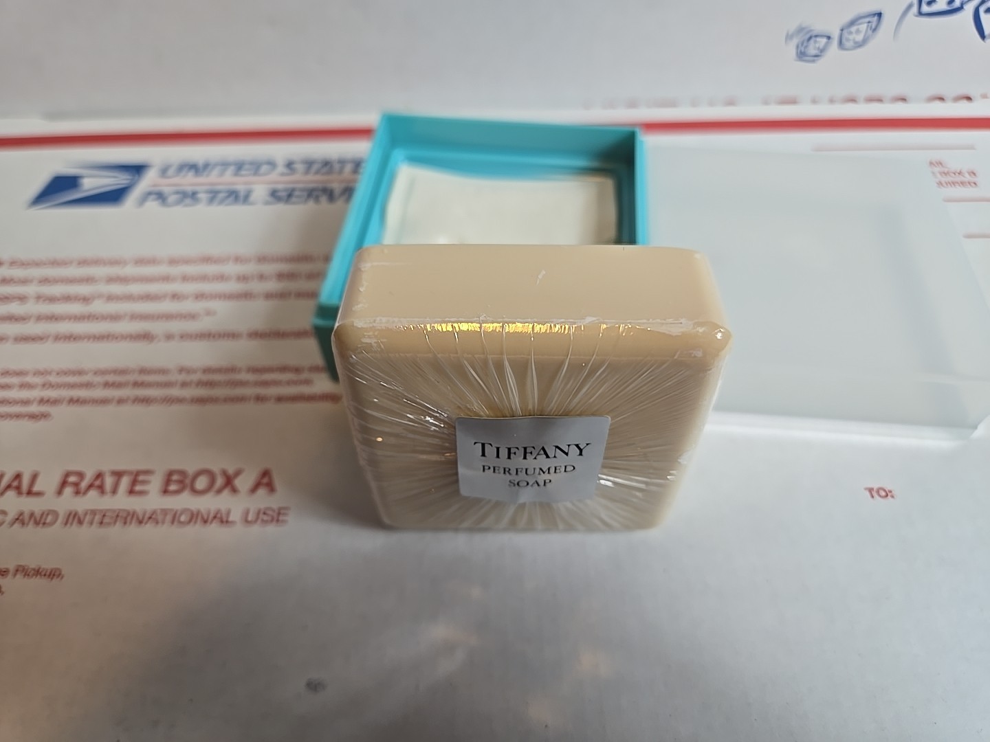 Tiffany & Co. 3.52 Oz. Net Wt. 100G Perfumed Soap in Case, NEW