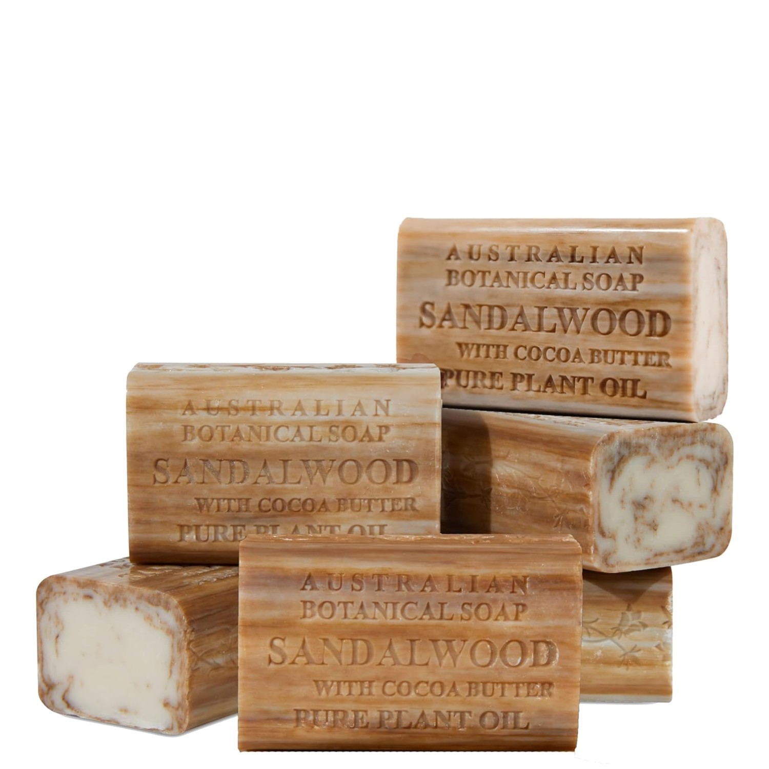 Triple Milled Cocoa Butter Cleansing Bars – 6.6 oz x 6