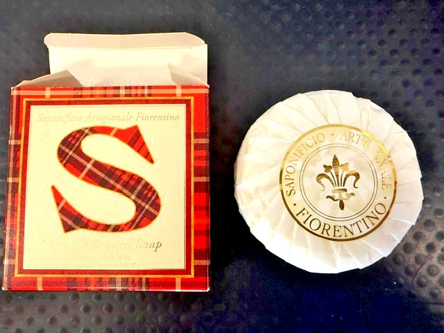 Saponificio Artigianale Fiorentino Almond Scented Soap 3.52 Oz “S” Made in Italy