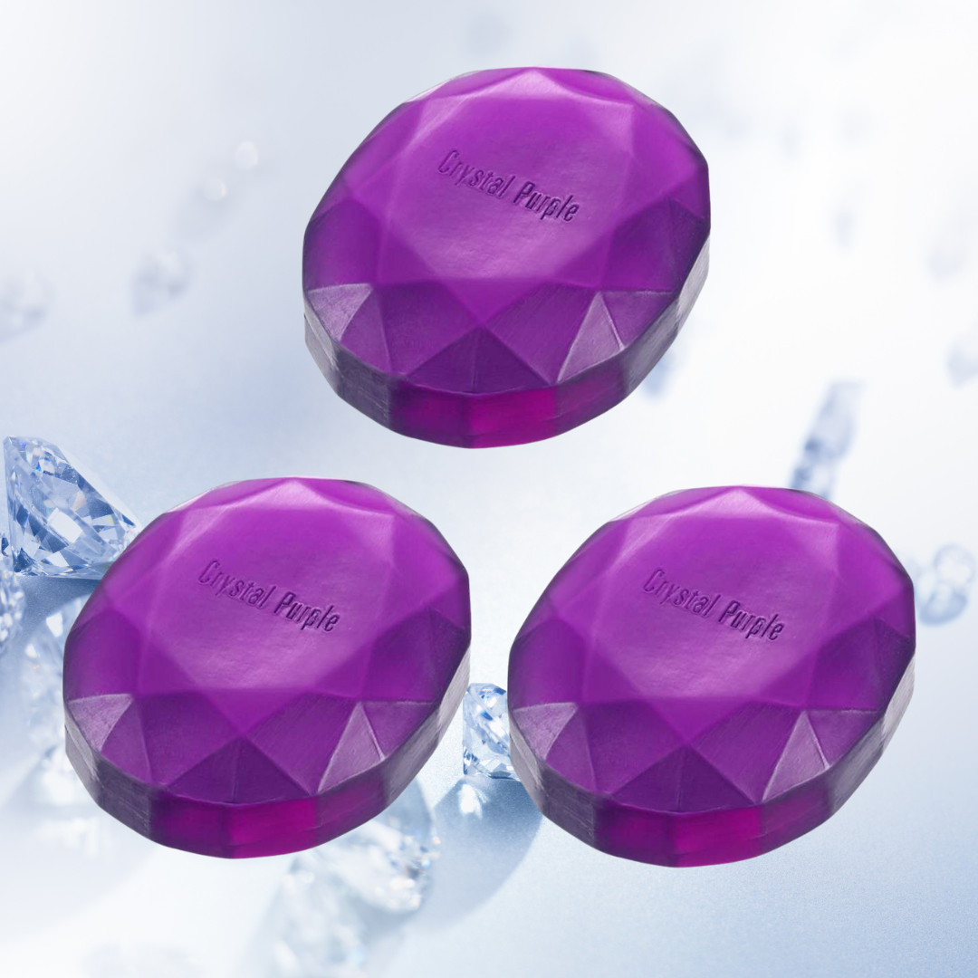 Shiseido HONEY CAKE Crystal Purple Facial Wash Soap 3Set
