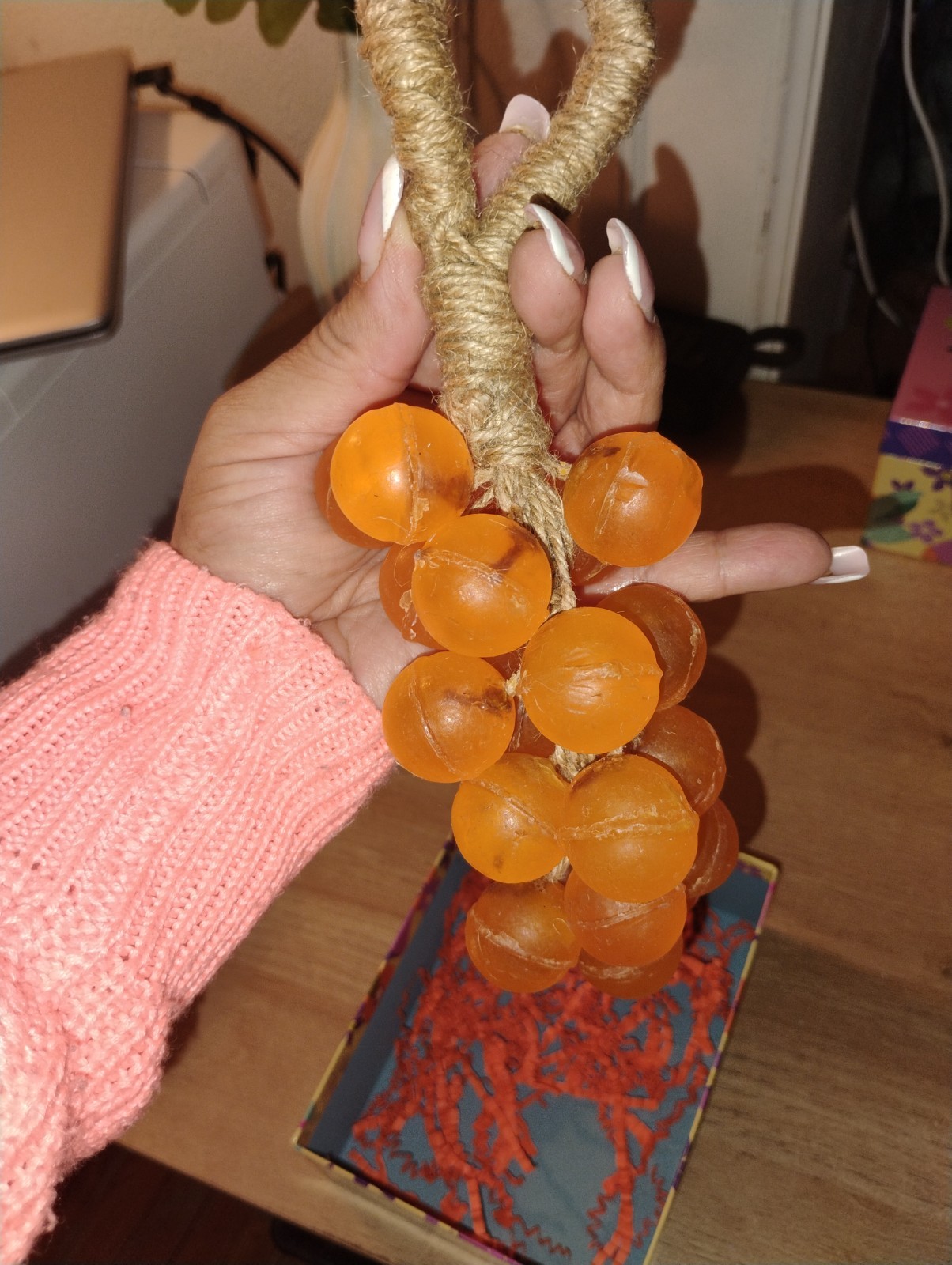 jabones artesanales, gliserina organicos, ramillete de uvas