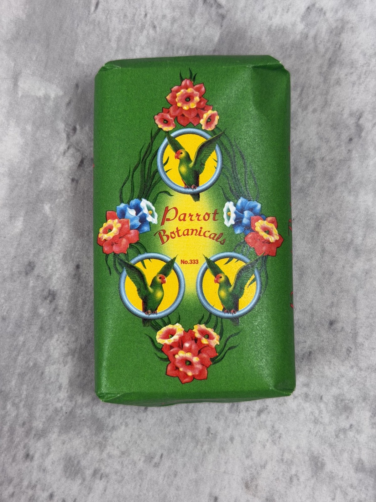 Parrot Botanicals Thai Herbal Body Bar Soap 75 g Single Unit Vintage New Sealed