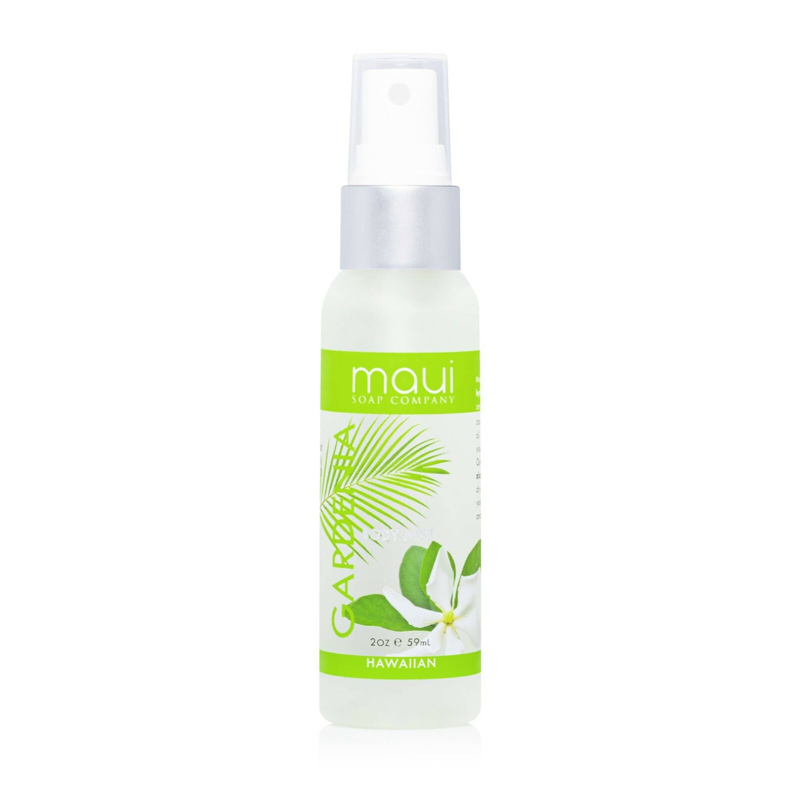 Maui Soap Co – Gardenia Hawaiian Body Mist – Alcohol-Free & Hydrating 2 Oz
