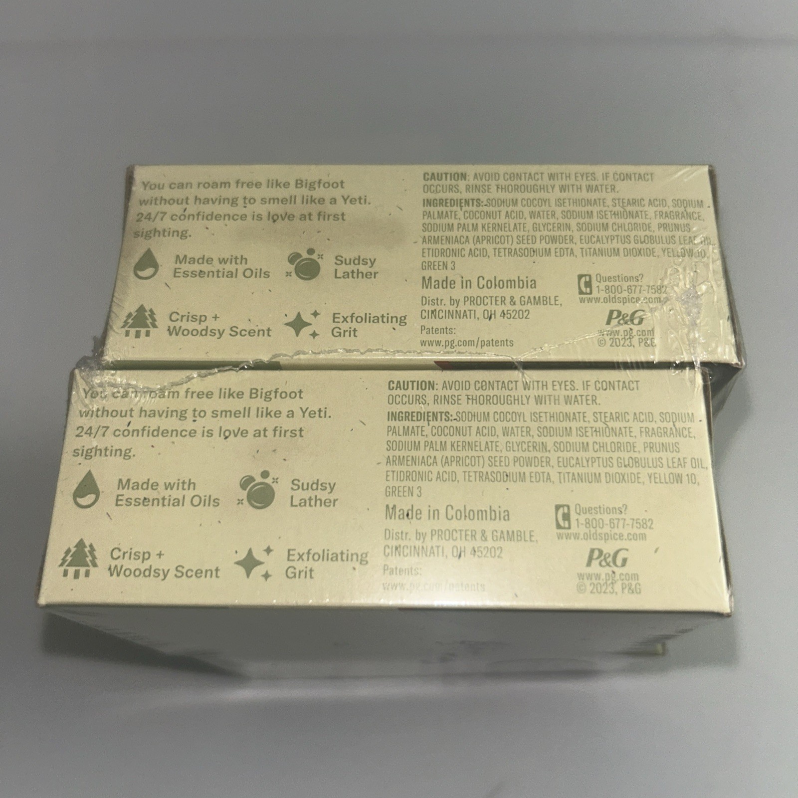 Old Spice Off the Grid Sandalwood + Aloe Vera Scent Bar Soap 5 oz. ea Lot 4