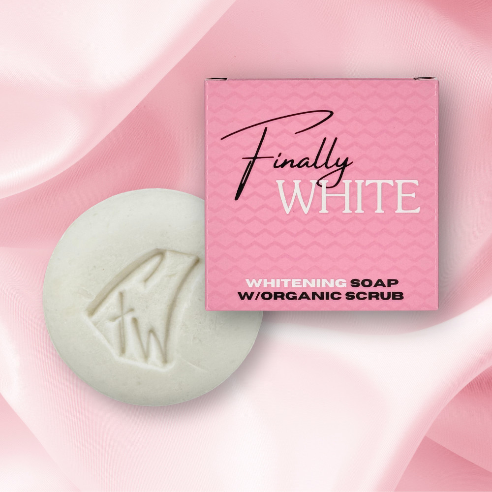 Finally White Whitening Soap with Organic Scrub