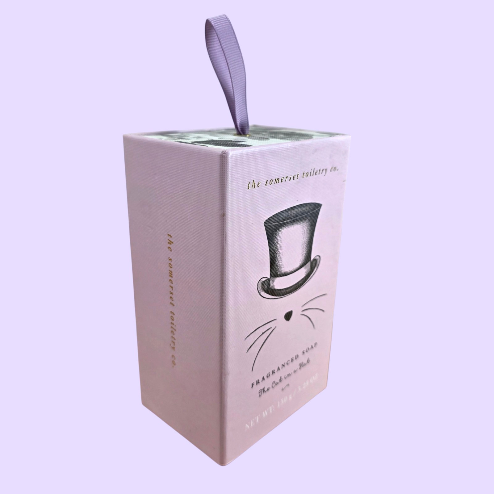 5.29oz Fragrance Soap, “The Cat in a Hat” Shaped, Top Hat Somerset Toiletry Co