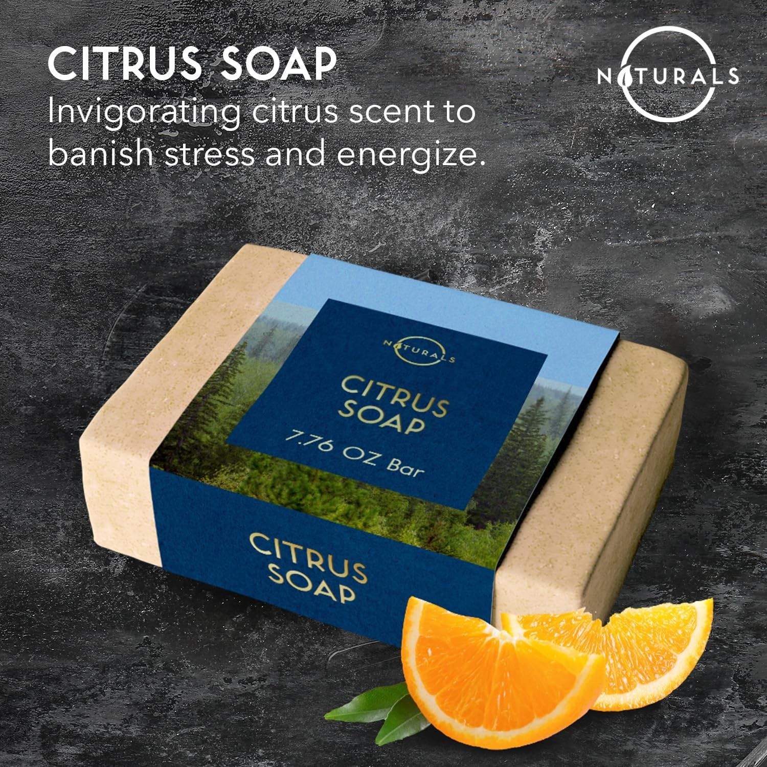 Citrus Men’s Organic Exfoliating Soap Bar