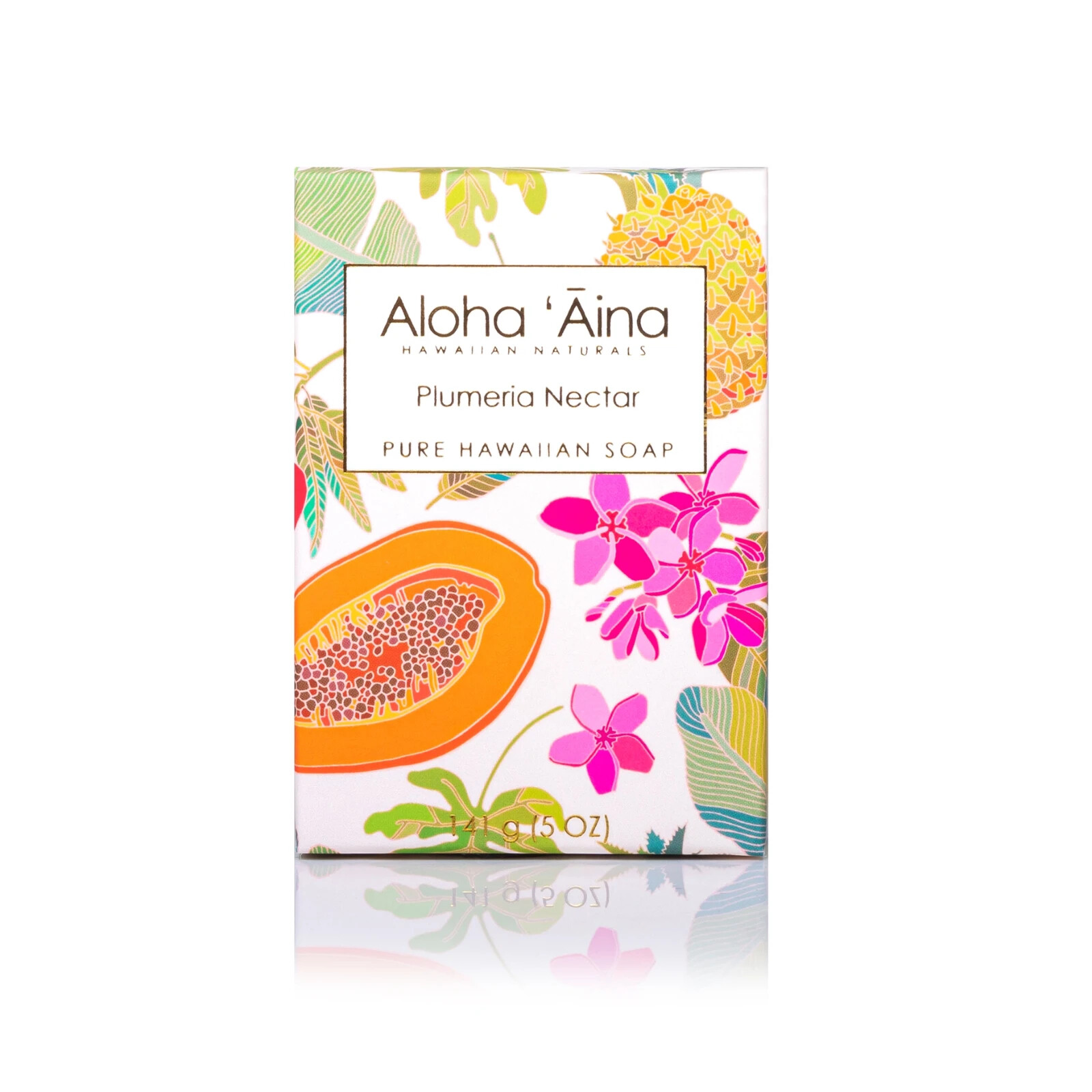 Maui Soap Co Aloha ‘Aina – Plumeria Nectar Pure Soap 5oz Bar