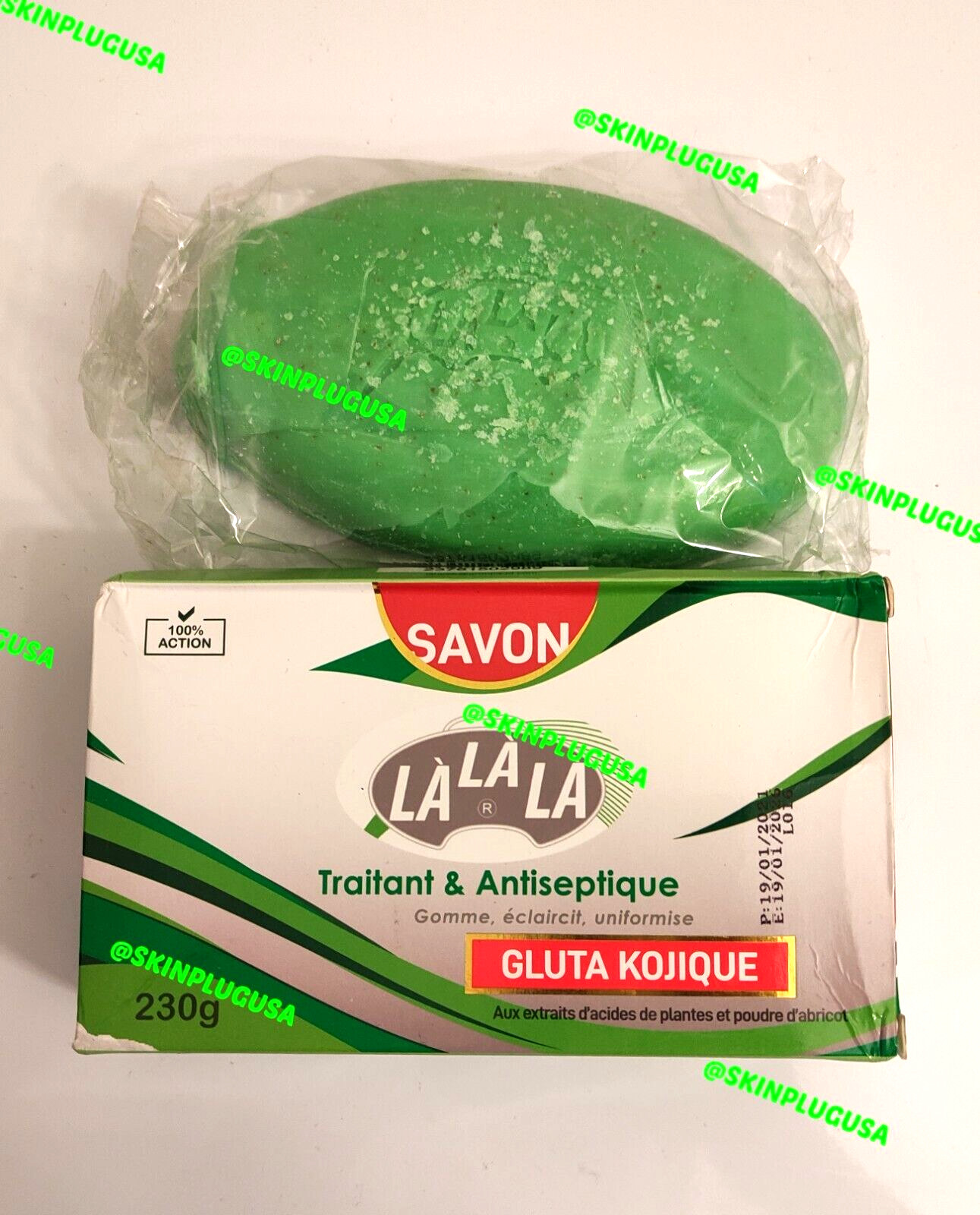 Lalala Lightening Soap with Gluta Kojic 230g