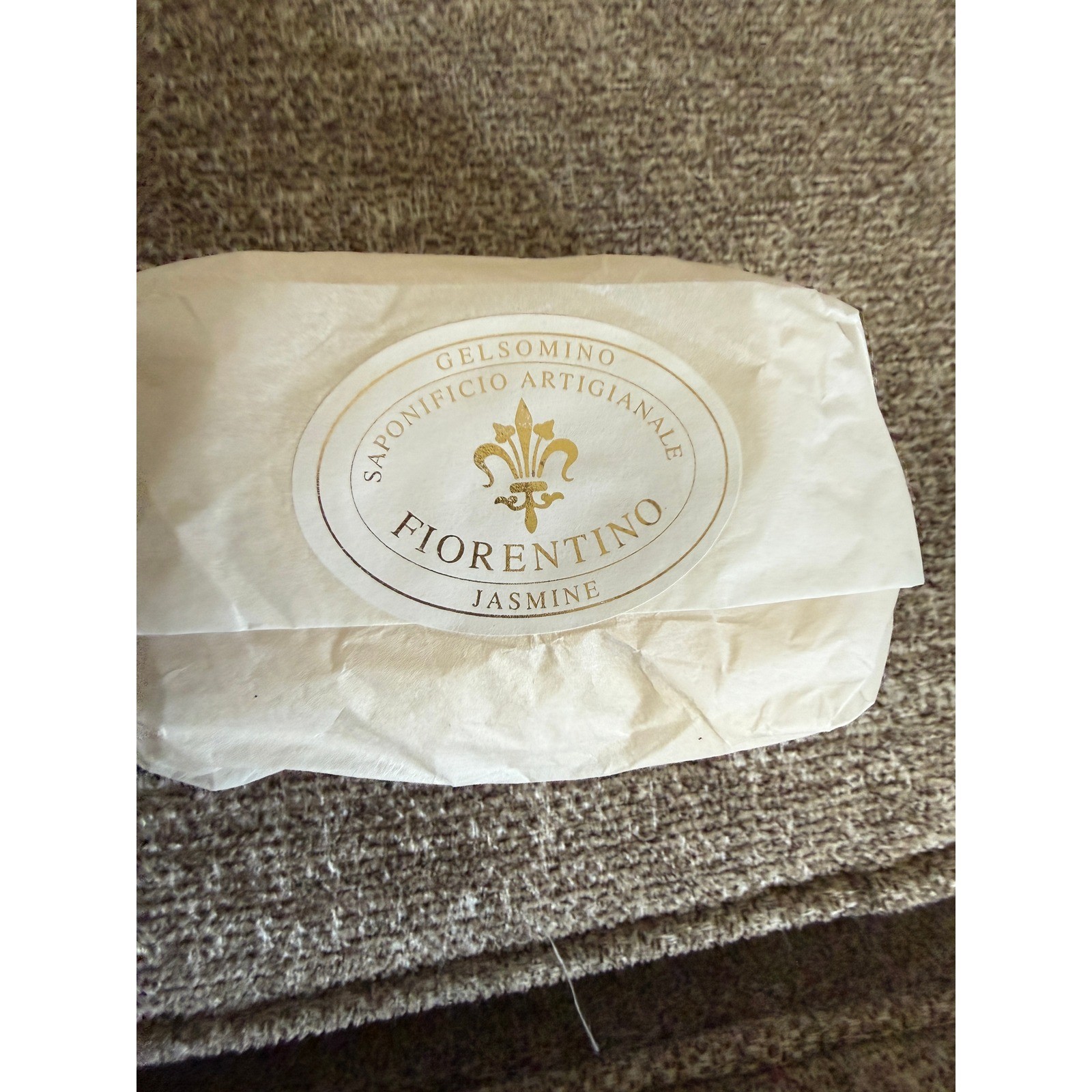 Saponificio Artigianale Fiorentino Jasmine Soap Bar Made in Italy Gelsomino NEW