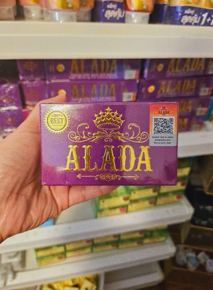 2x Alada fast whitening soap 250g 100% authentic