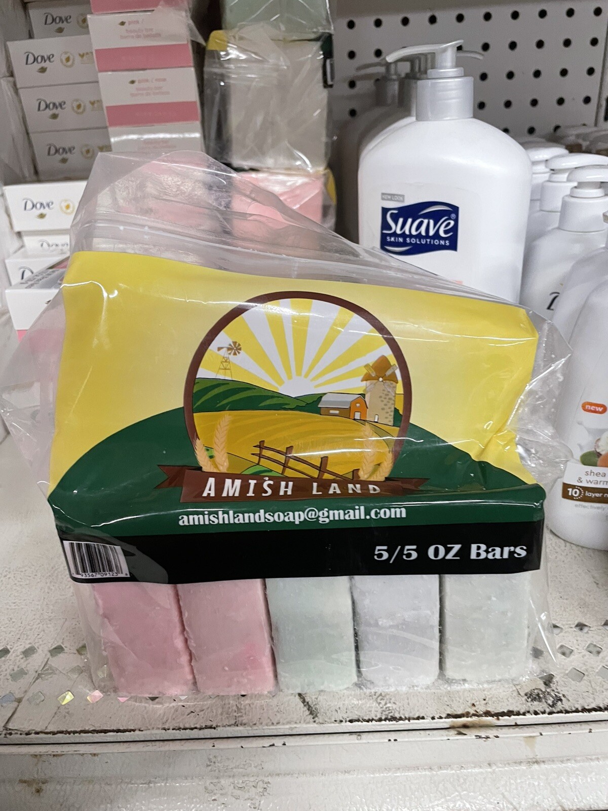 Amish Farm/ Land, Bar Soap Huge Bars 5oz Each, 5 bars, USA NEW