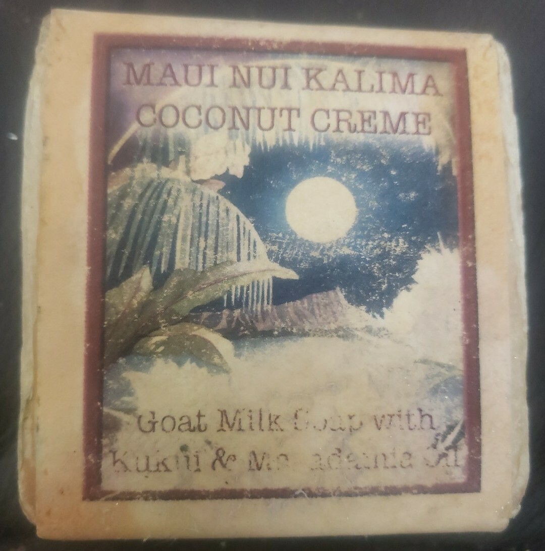 Rainbow Ridge Farm Maui Nui Kalima Coconut Creme Goat Milk Soap