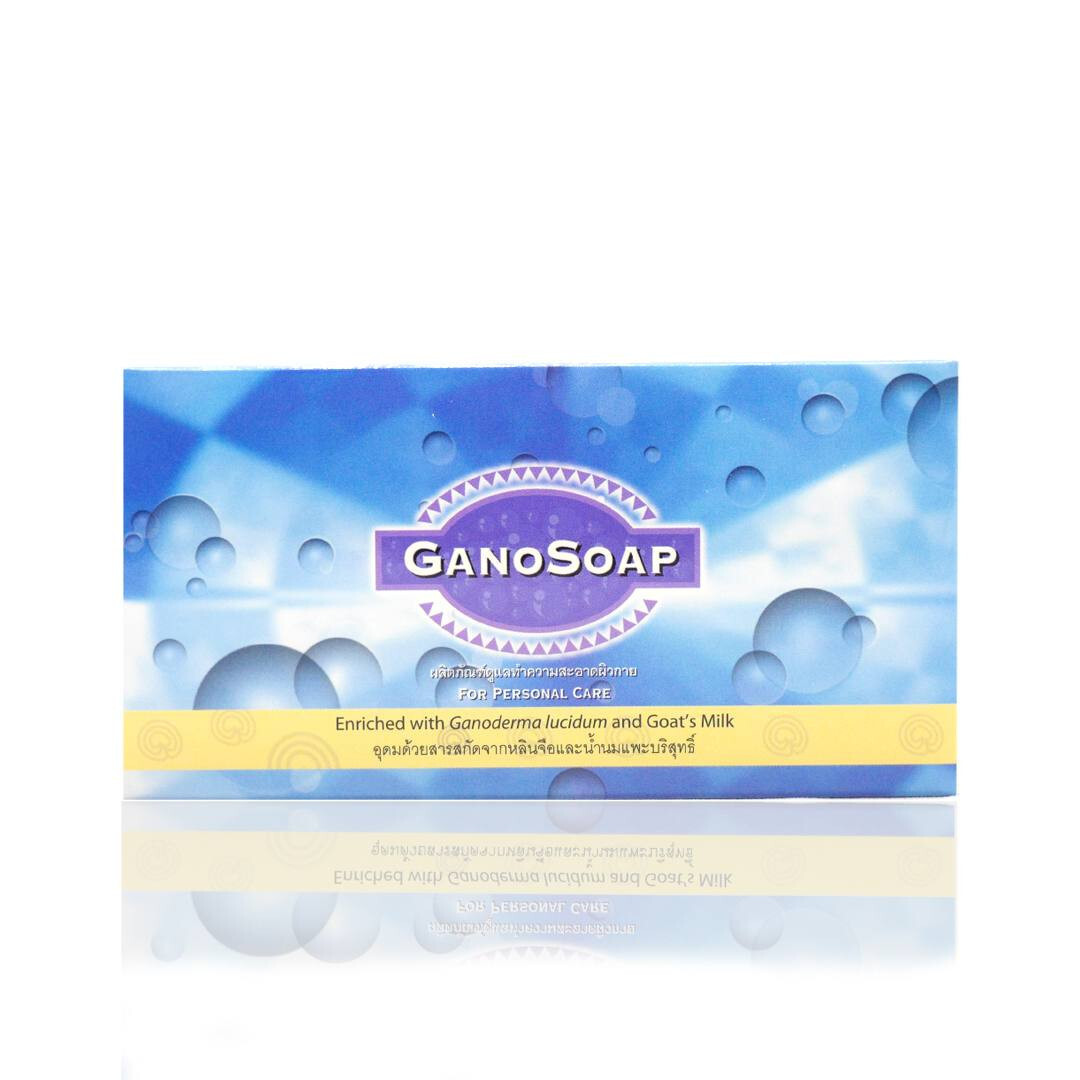 2 Pcs Gano Excel Gano Soap Ganoderma Goat Milk Anti Aging Vitamin E Acne (1 Box)