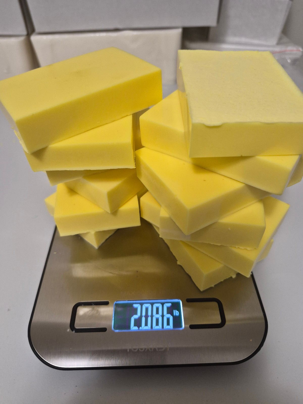 Pineaplle handmade soap 12 bars