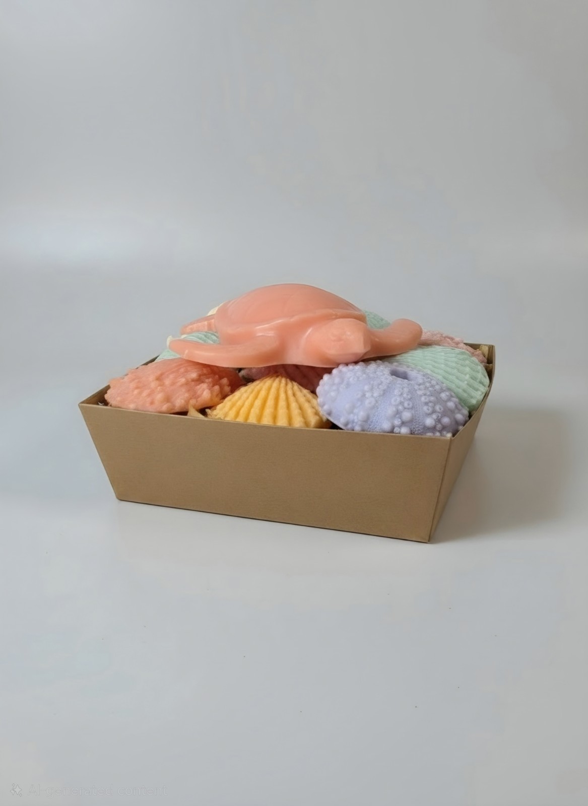 Handmade -Finishing Touch by Claudia Goat Milk Turtle Soap Set, Multipack Gift
