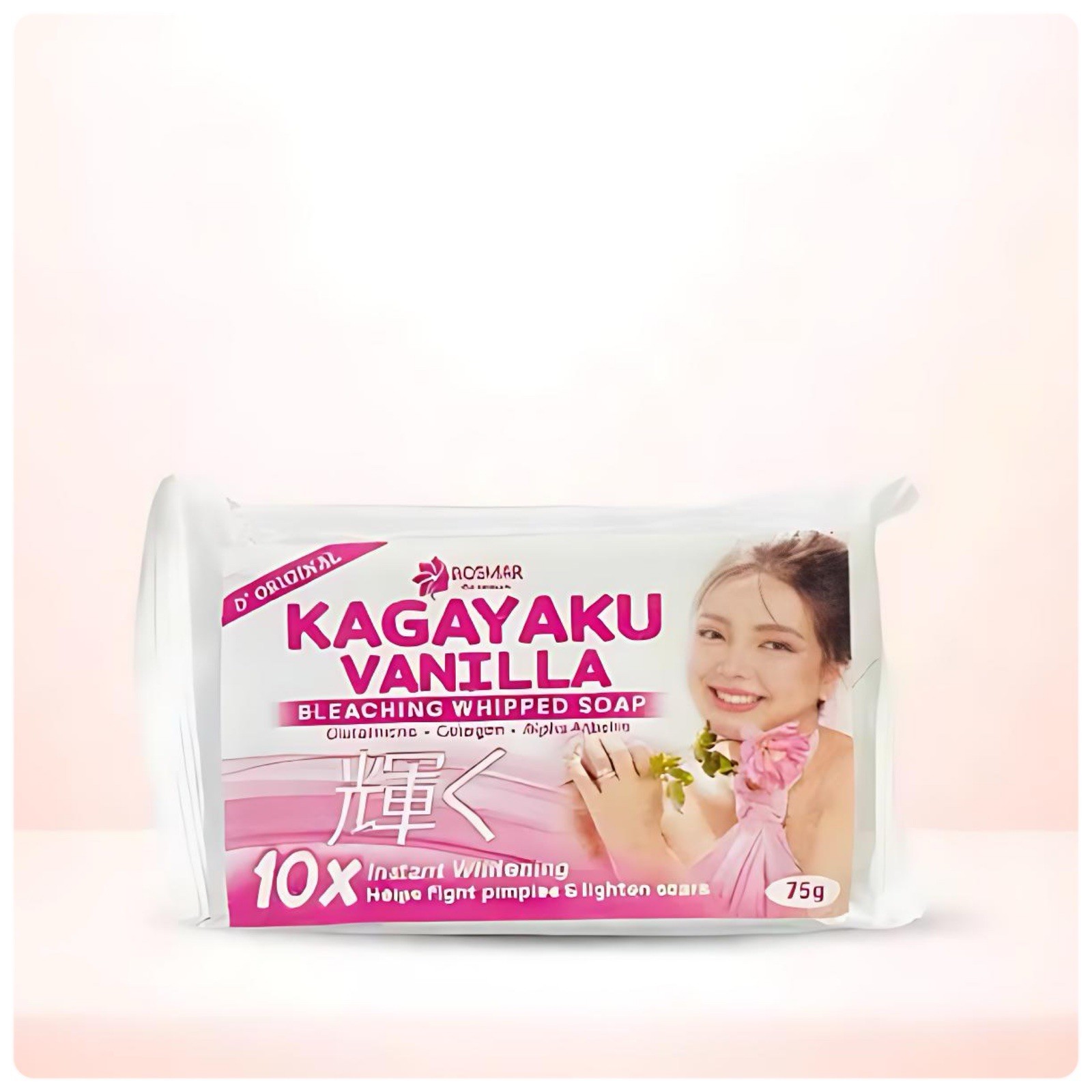3 Bar ROSMAR KAGAYAKU SOAP Condensada Scent SOAP 75g X 3