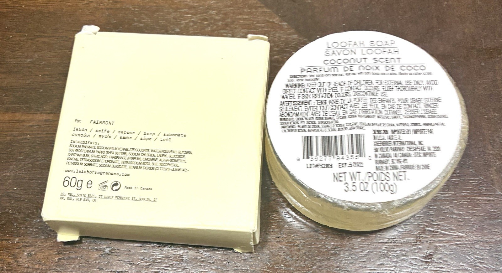 Le Labo Rose 31 Soap & Loofah Soap Coconut Scent