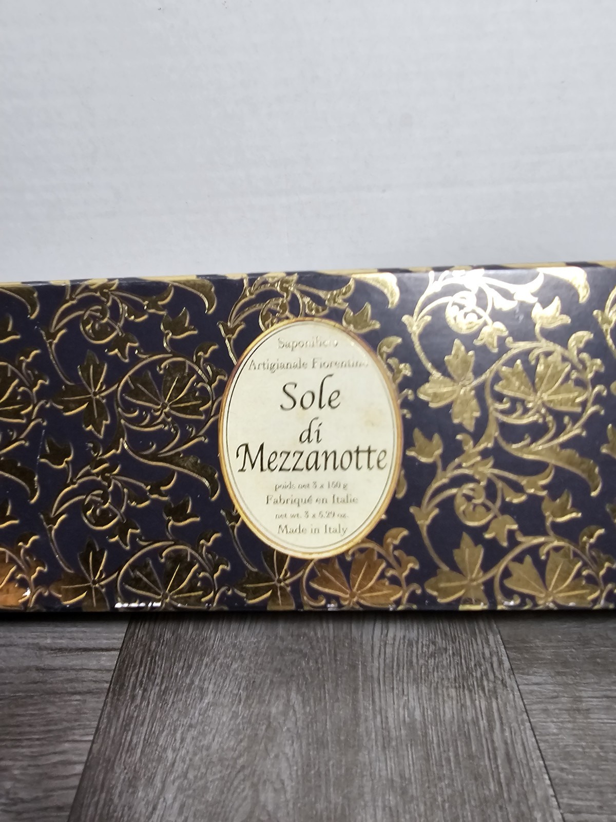 Saponificio Artigianale Fiorentino Sole di Mezzanotte Bar Soap 5.29oz x3 Italy
