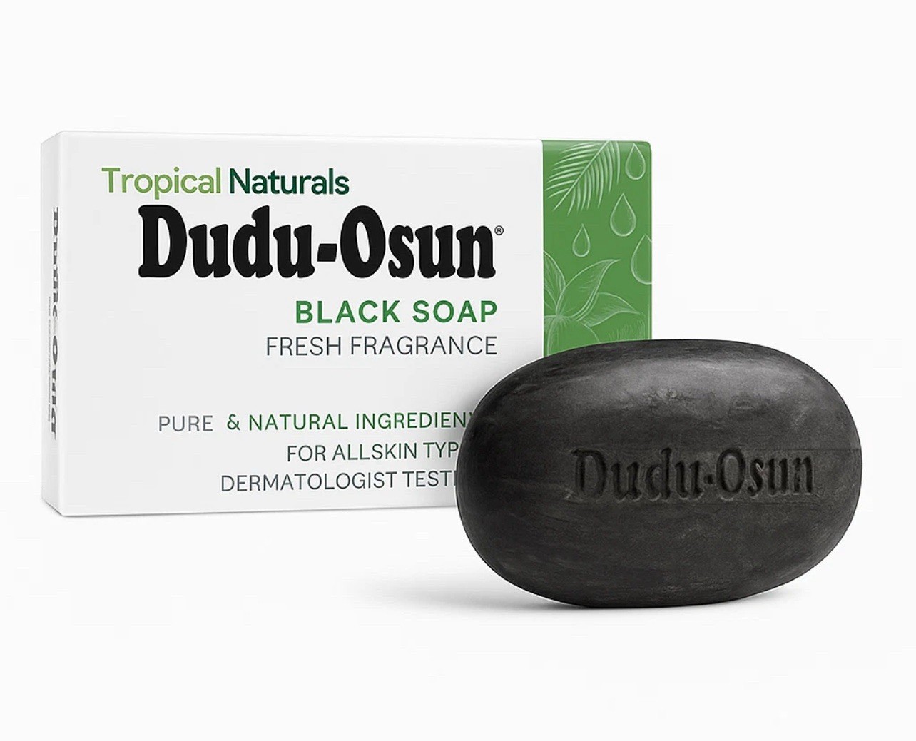 Dudu Osun African Black Soap Fresh Fragrance Natural Ingredient Dermatologist