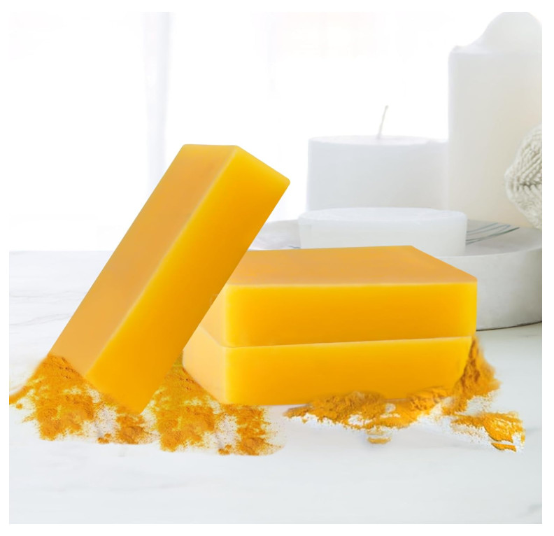 3 Pack Jabones De Curcuma Para Las Manchas El Acne En La Cara Y Aclarar Piel