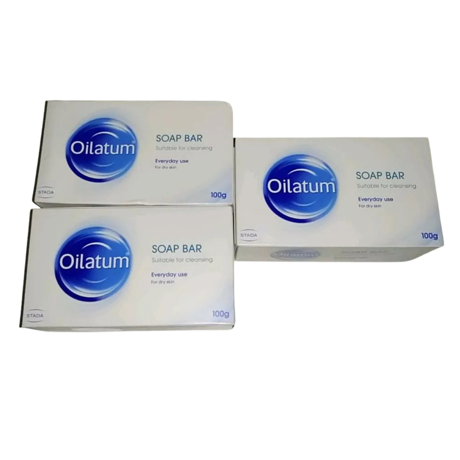 Oilatum Soap Bar 100g Emollient Cleanser Dry Sensitive Skin Itchy Relief 10 Pcs