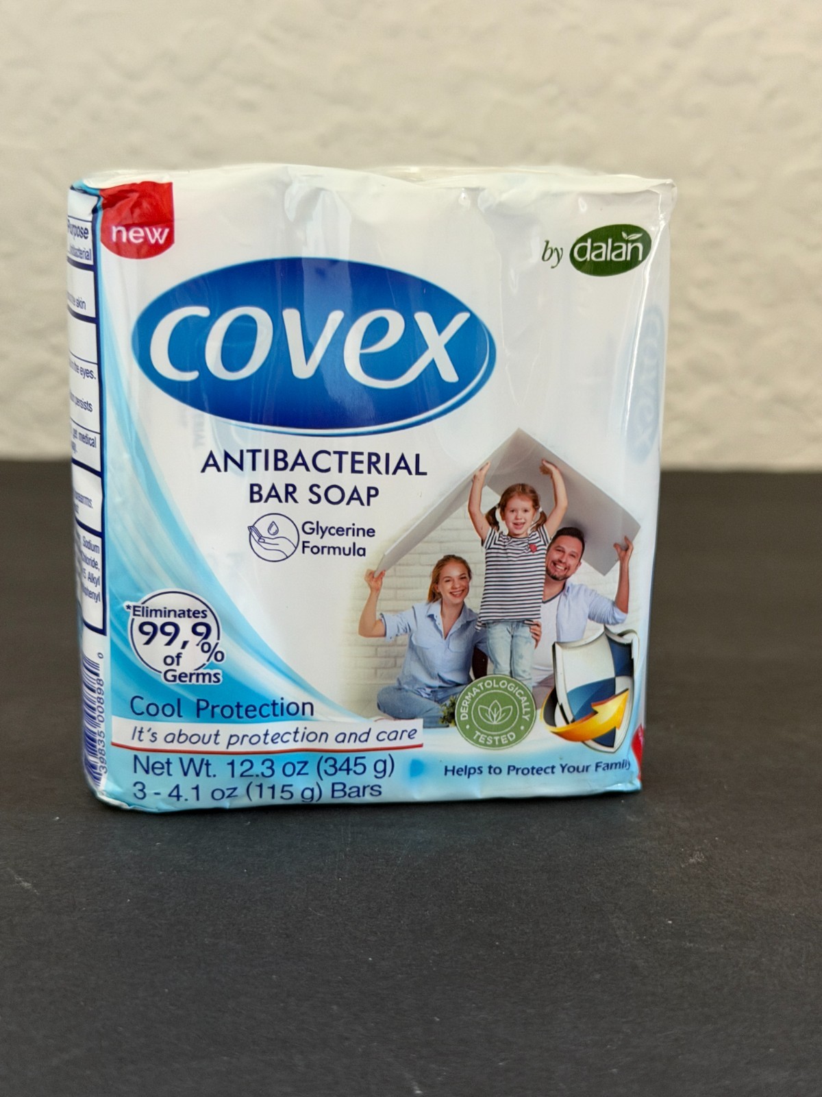 Covex Antibacterial Bar Soap by Dalan – 3 bars