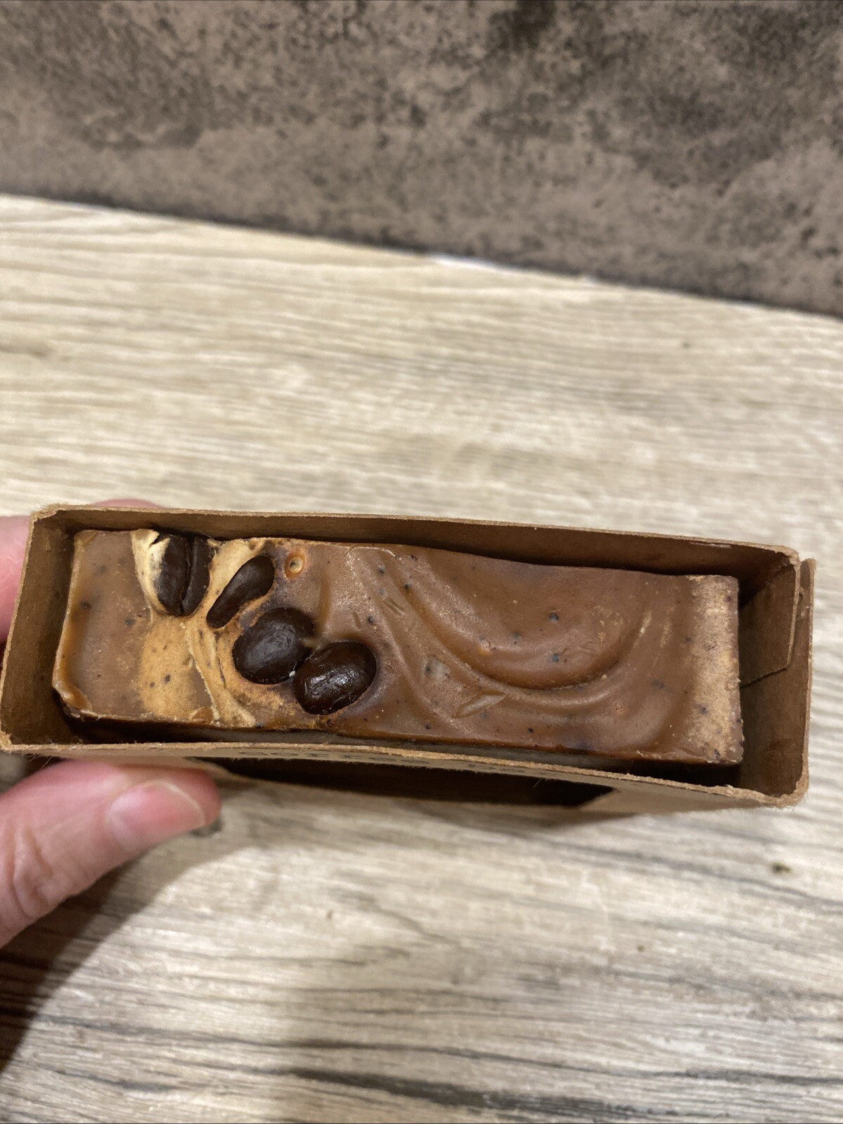 Coffee bar soap by fire Lake soapy