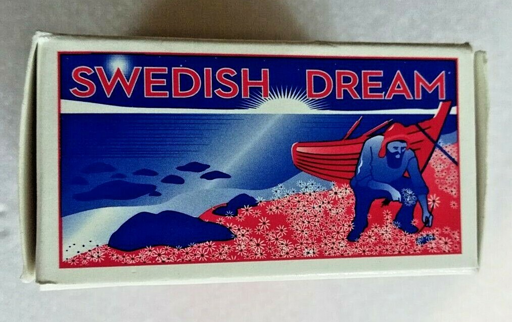 Swedish Dream Sea Aster Soap Bar 4.3 oz Vegetable Base NIB