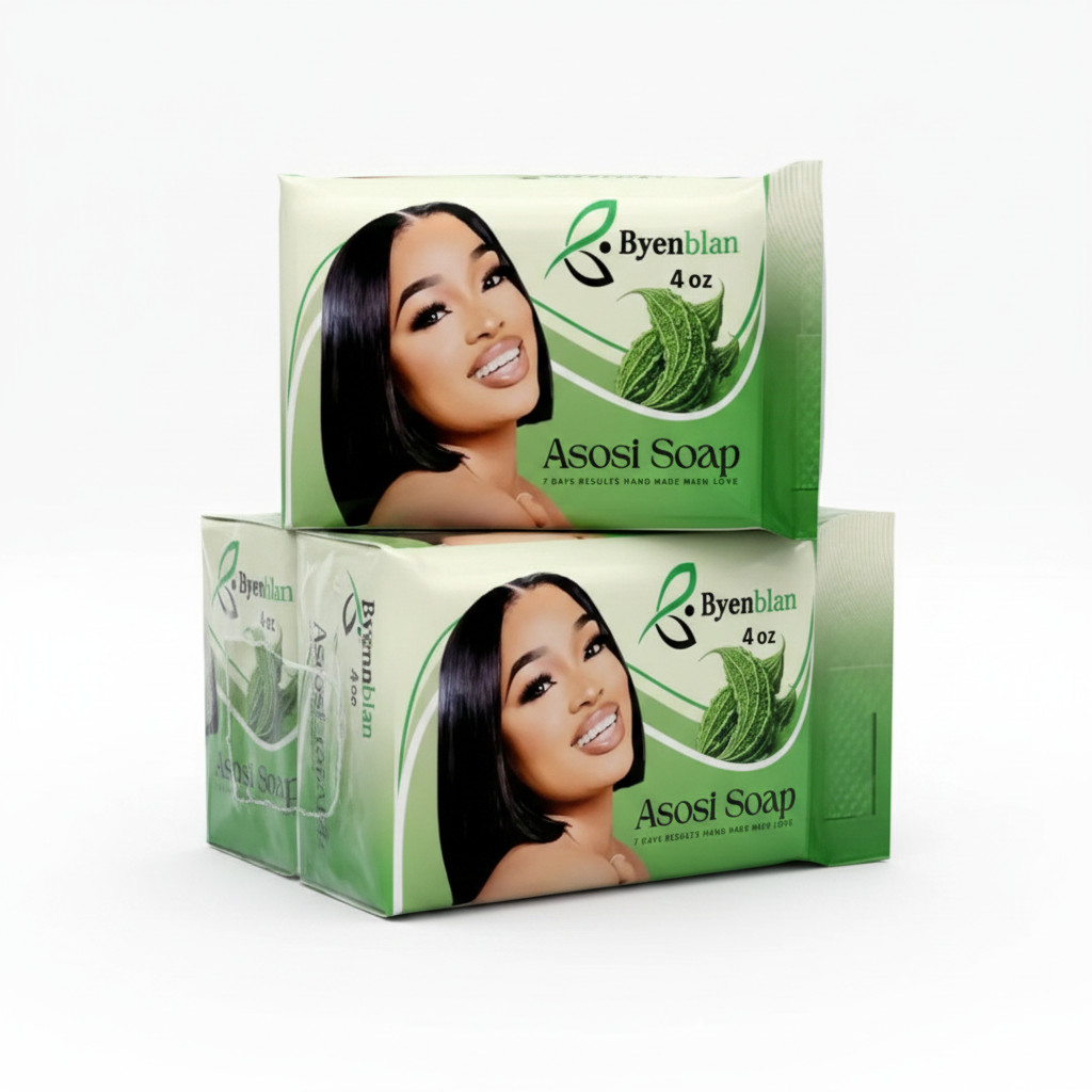 3X Byenblan Asosi Cerasse Natural Bar Soap 7oz Handmade Nourishing 7 Days