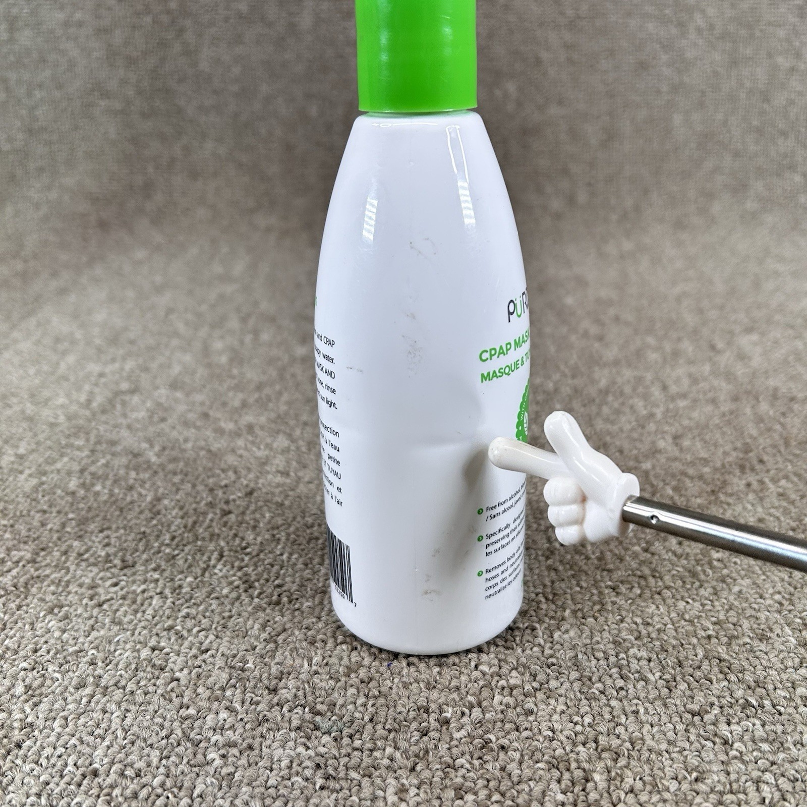 Purdoux CPAP Mask & Hose Soap – Green Tea & Mint 250mL