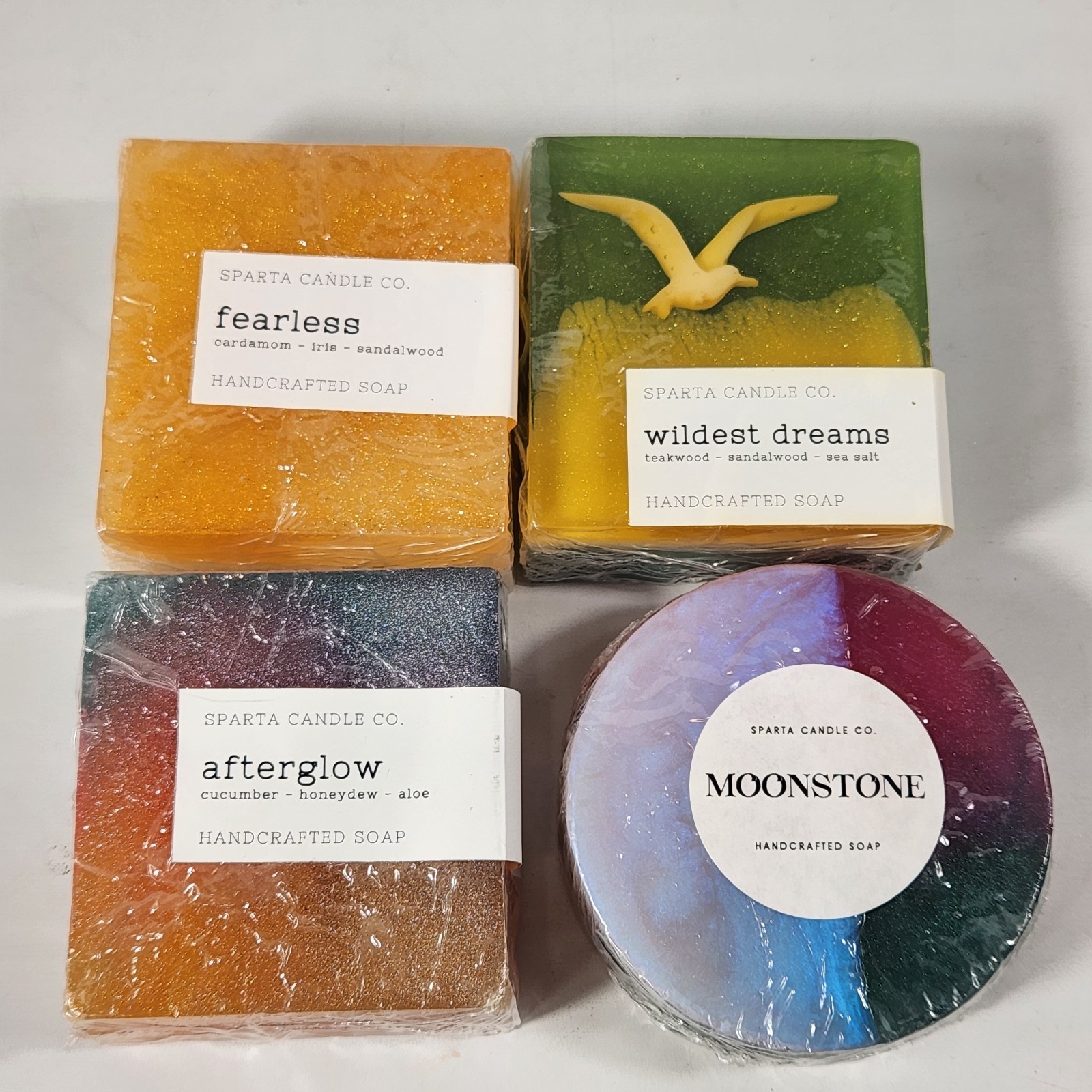 Sparta Candle Co Handcrafted Soap Lot