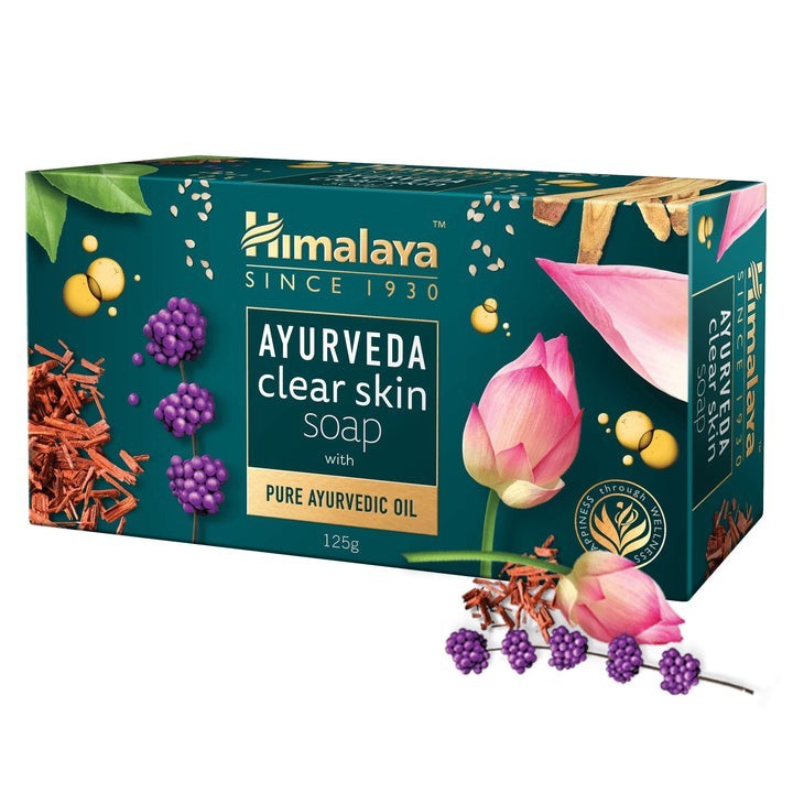 Himalaya | Ayurveda Clear Skin Soap | Complexion & Skin | Nourishing Bars | 125g