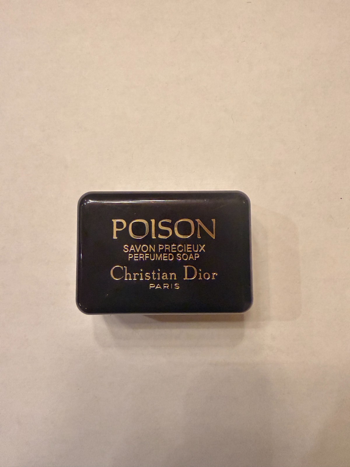 Christian Dior VINTAGE Poison Perfumed Soap Travel Case 25 g / 0.88 oz