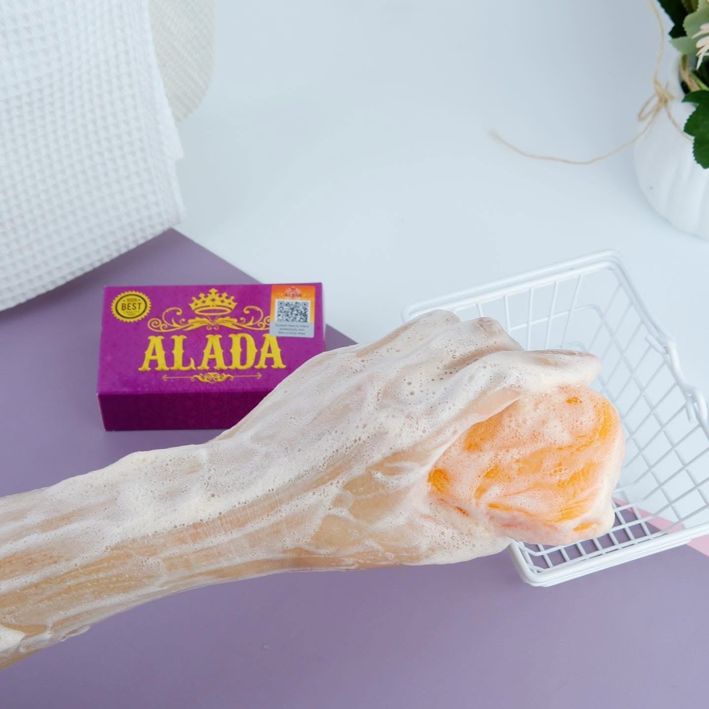 2x Alada fast whitening soap 250g 100% authentic