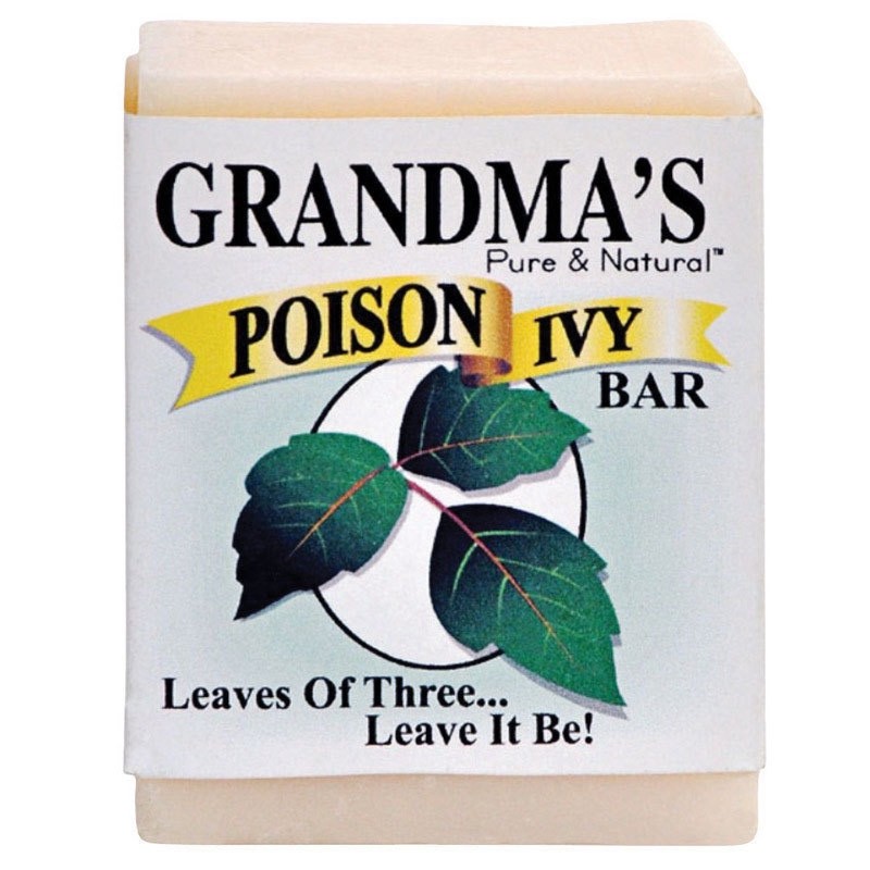 Grandma’s Pure & Natural POISON IVY Bar Soap No Scent Helps Remove Oil 2oz 67012