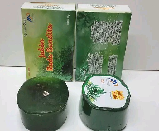 JABON RUDA 2PCS GLICERINA 100% NATURAL DINERO Y BUENA SUERTE AMULETO Y ORACION