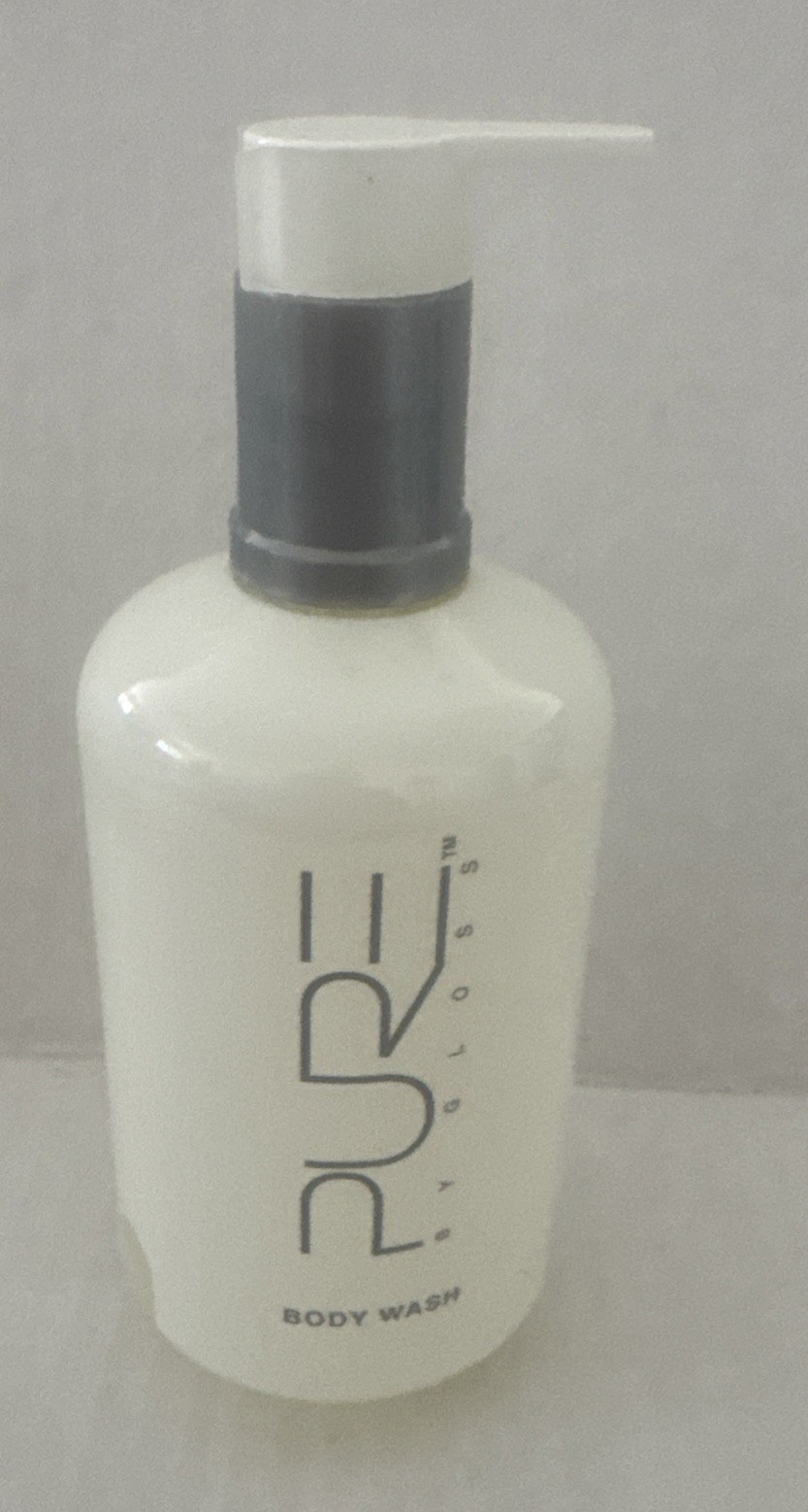 Pure By Gloss Body Wash 10 oz Clear Rinse Lemon Infusion